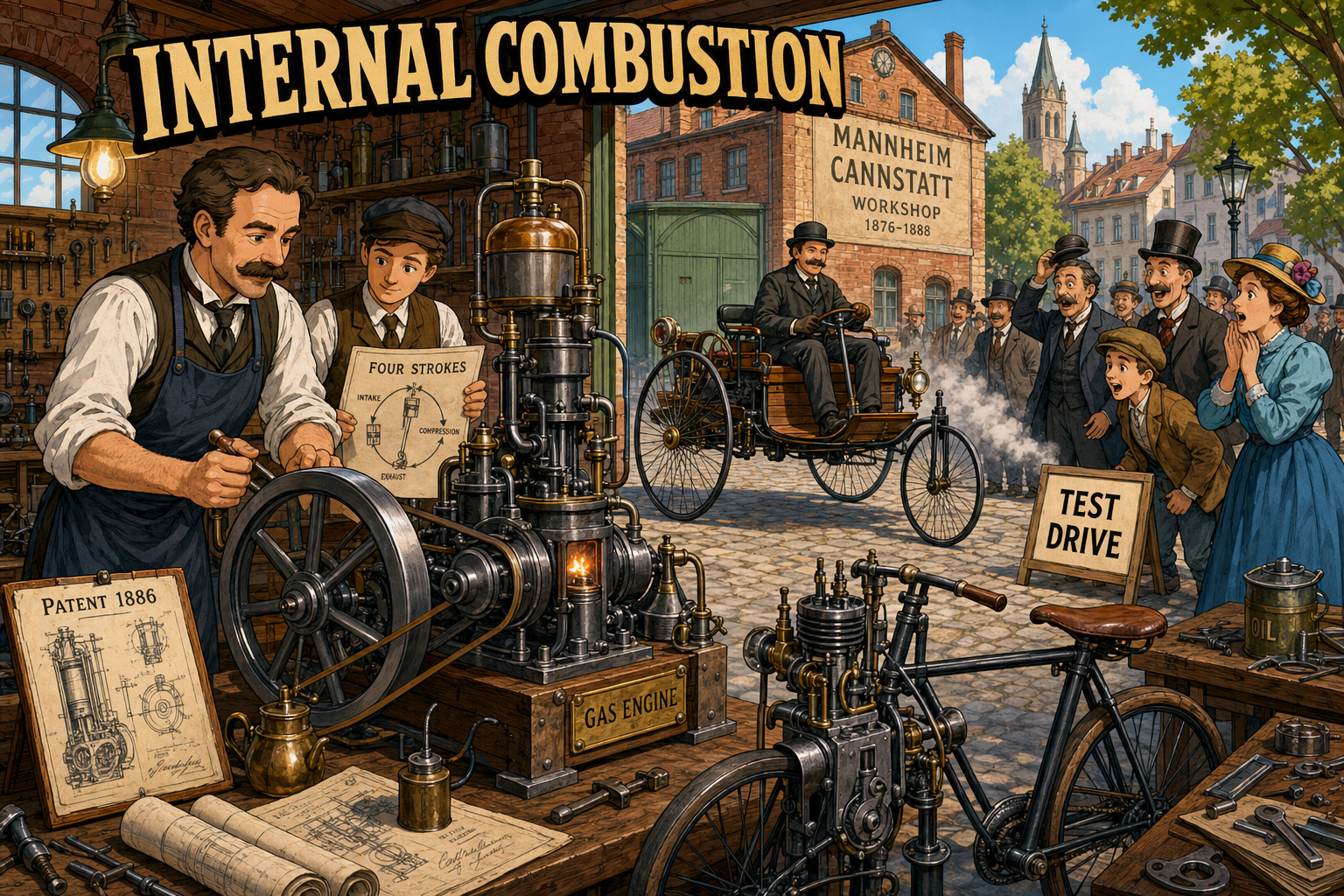 Technology Milestones — 21 Internal Combustion Engine