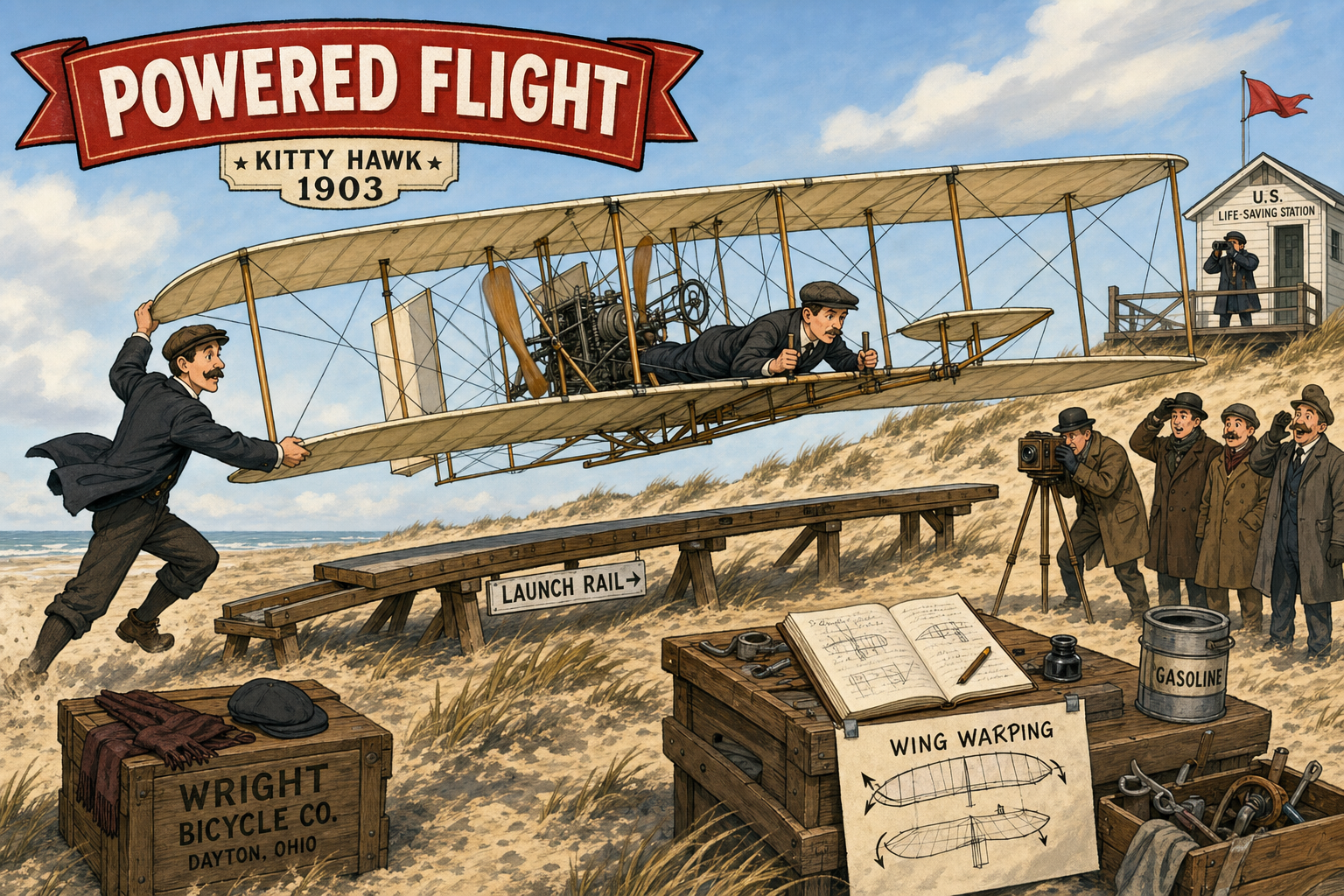 Technology Milestones — 22 Powered Flight