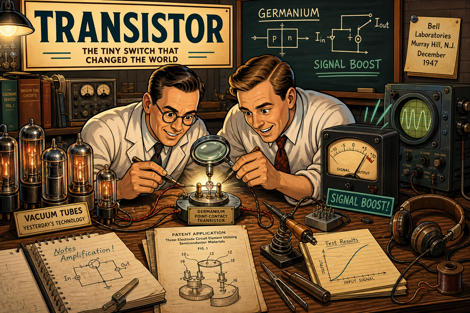 Technology Milestones — 27 Transistor