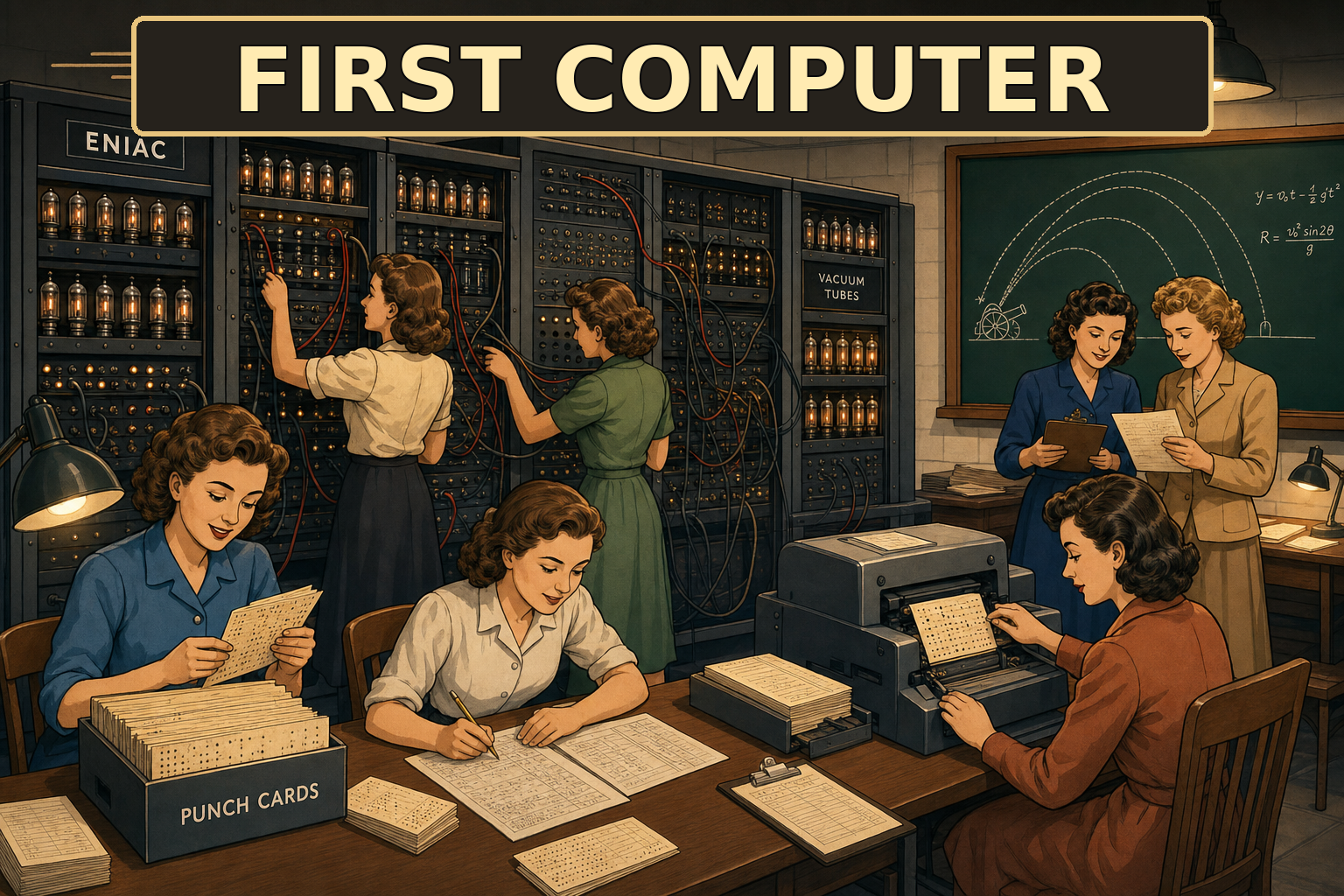 Technology Milestones — 28 First Computer