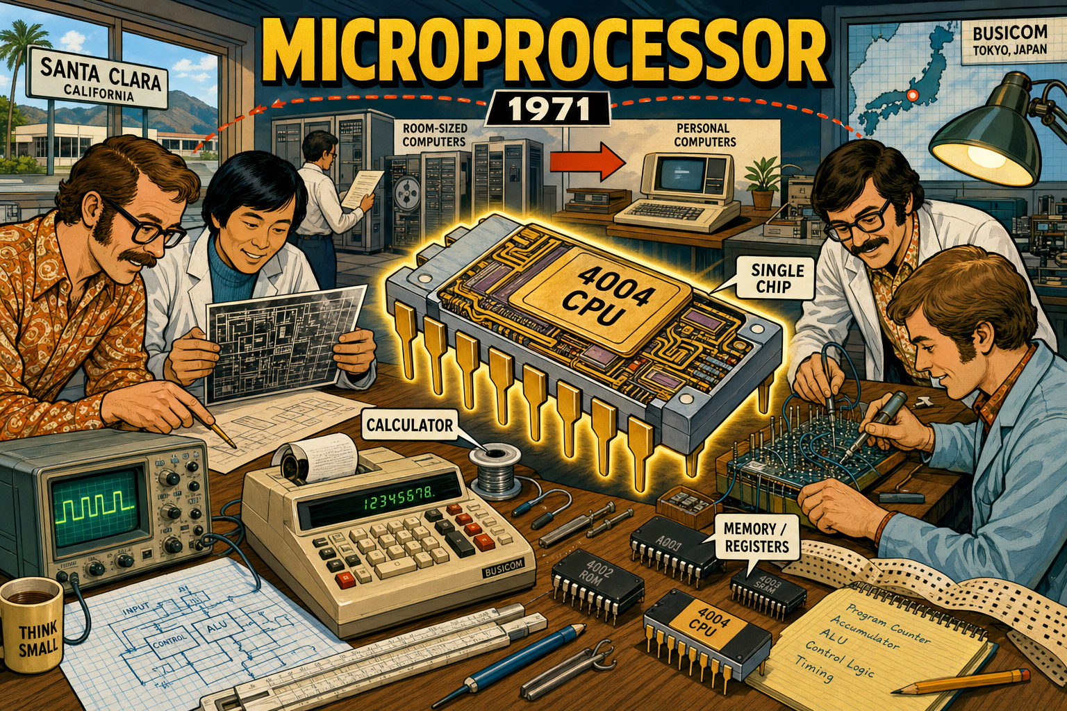 Technology Milestones — 30 Microprocessor