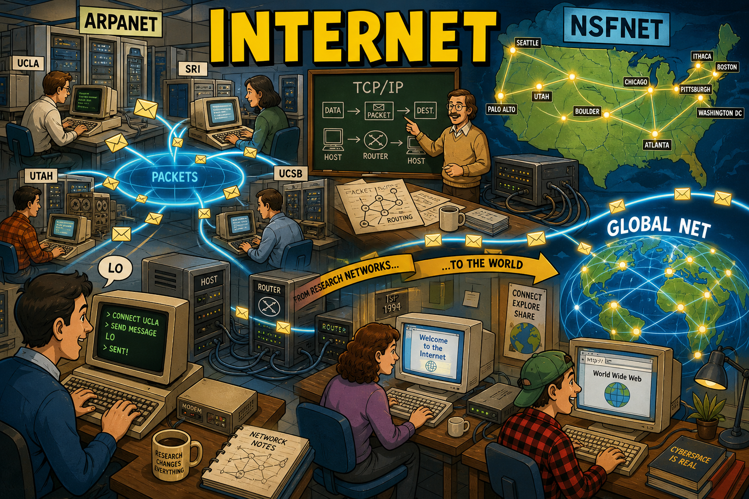 Technology Milestones — 31 Internet