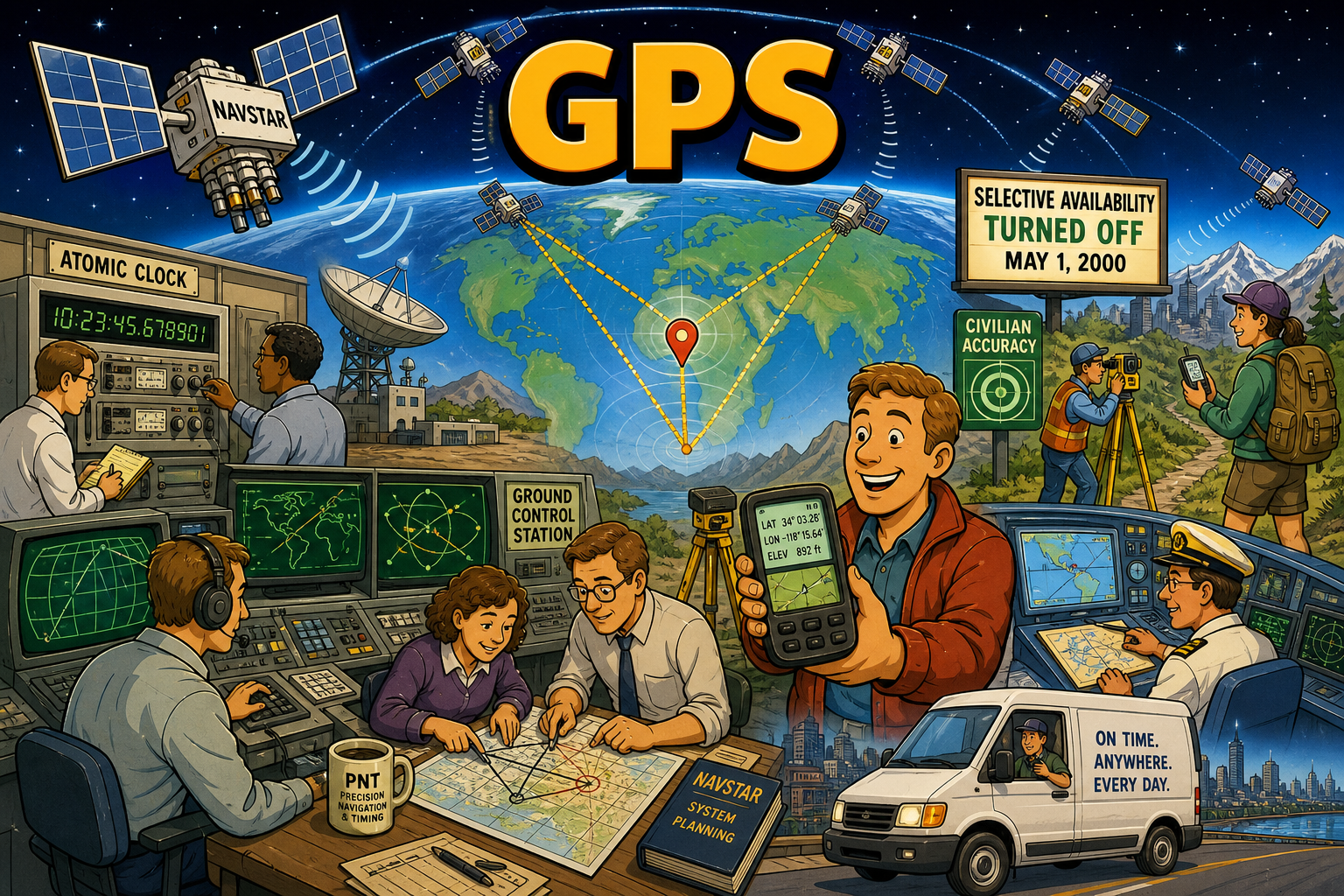 Technology Milestones — 34 GPS