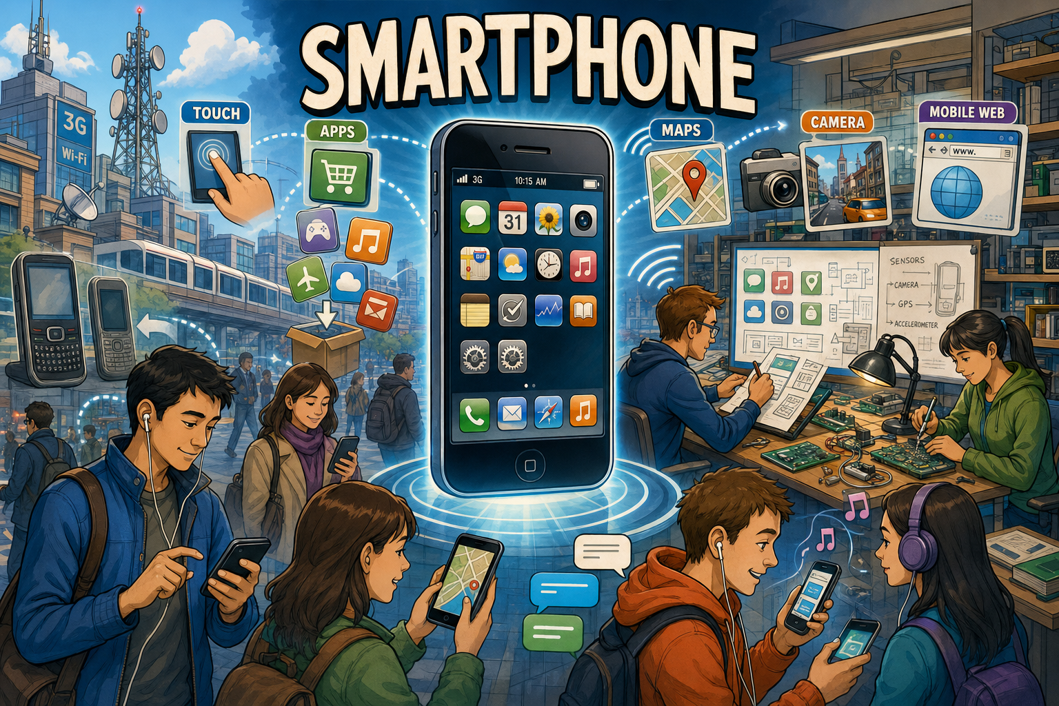 Technology Milestones — 35 Smartphone