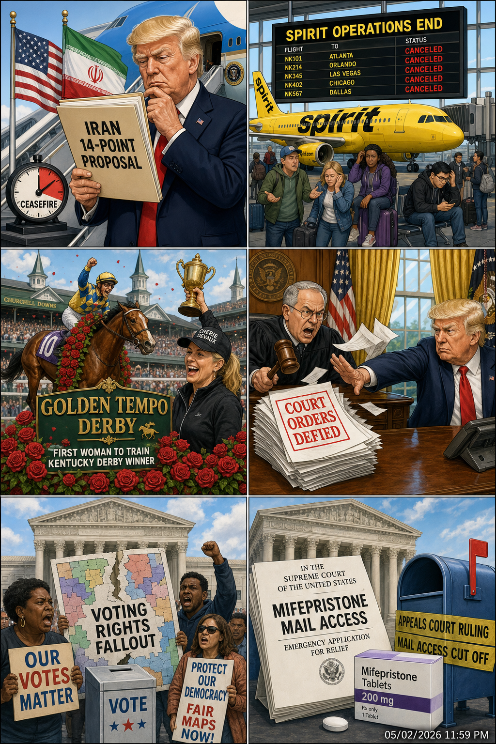 Daily News Collage 5 2 26