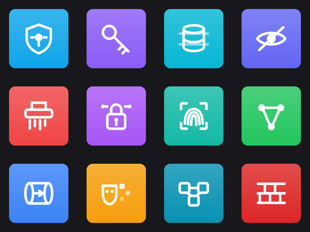Aegis AI: Privacy & Encryption Icon Pack