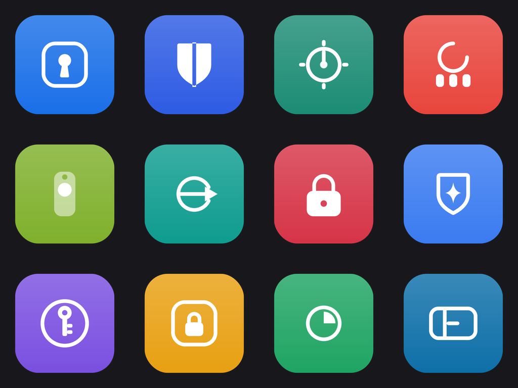 Vaultworks — Password Manager & Security App Icons
