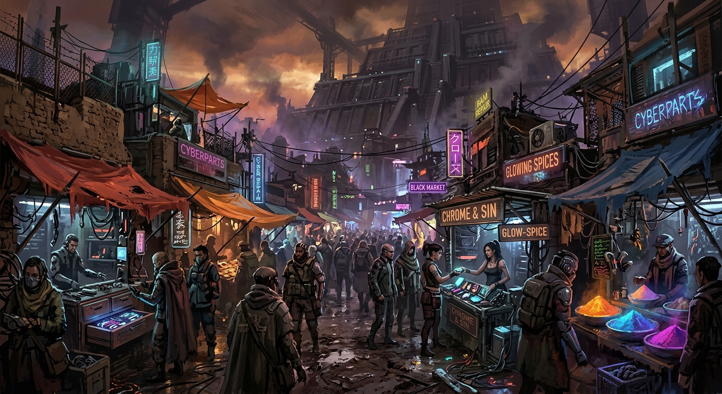 The Ziggurat Bazaar