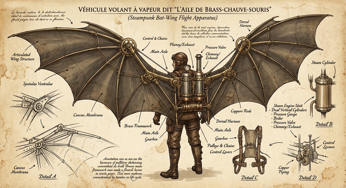 Aether-Wing Jetpack Blueprint