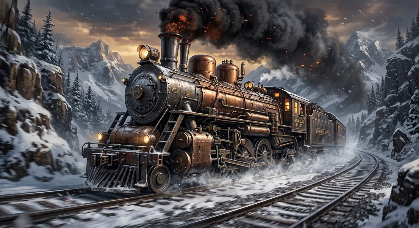 Leviathan Steam Locomotive