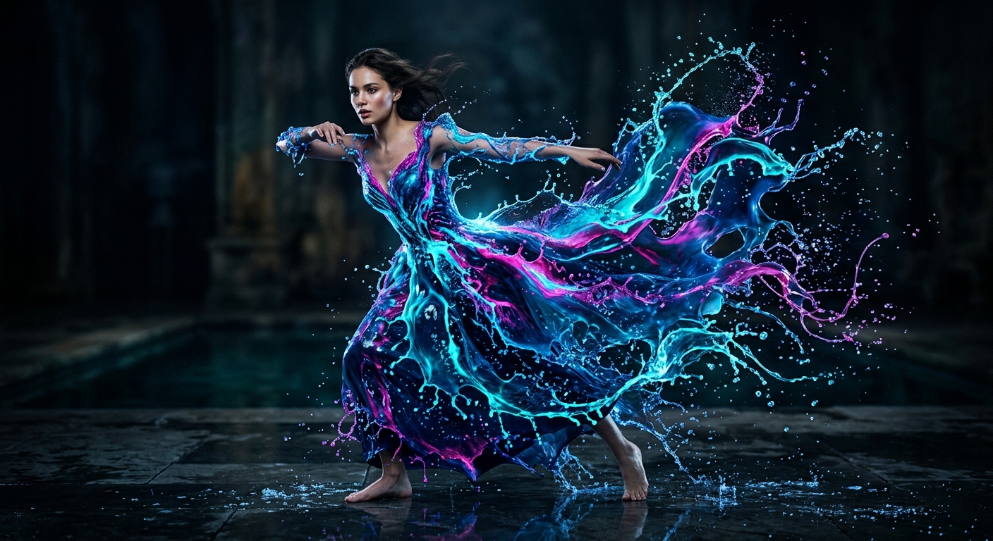 Bioluminescent Liquid Silk