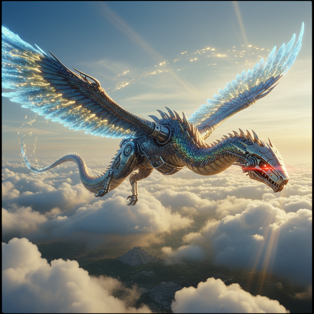 Biomechanical Sky-Serpent