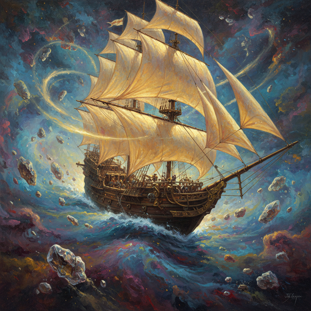 Navigation of the Celestial Sea