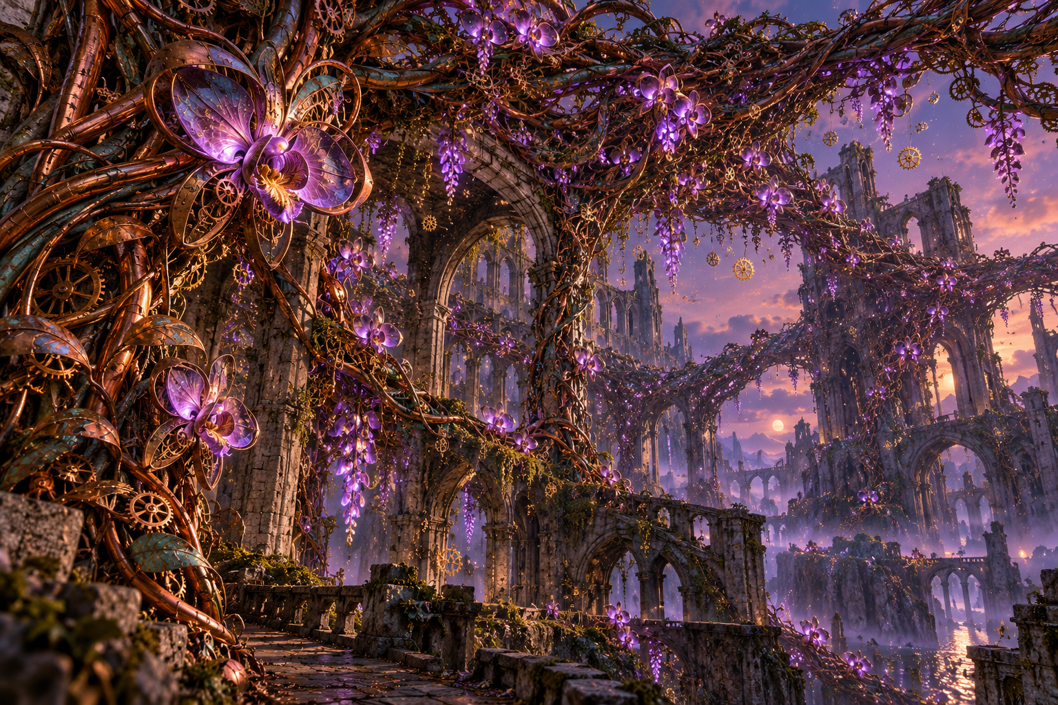 The Gear-Vine Canopy