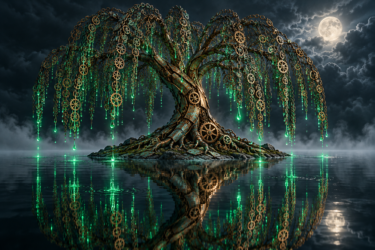 The Mechanical Weeping Willow