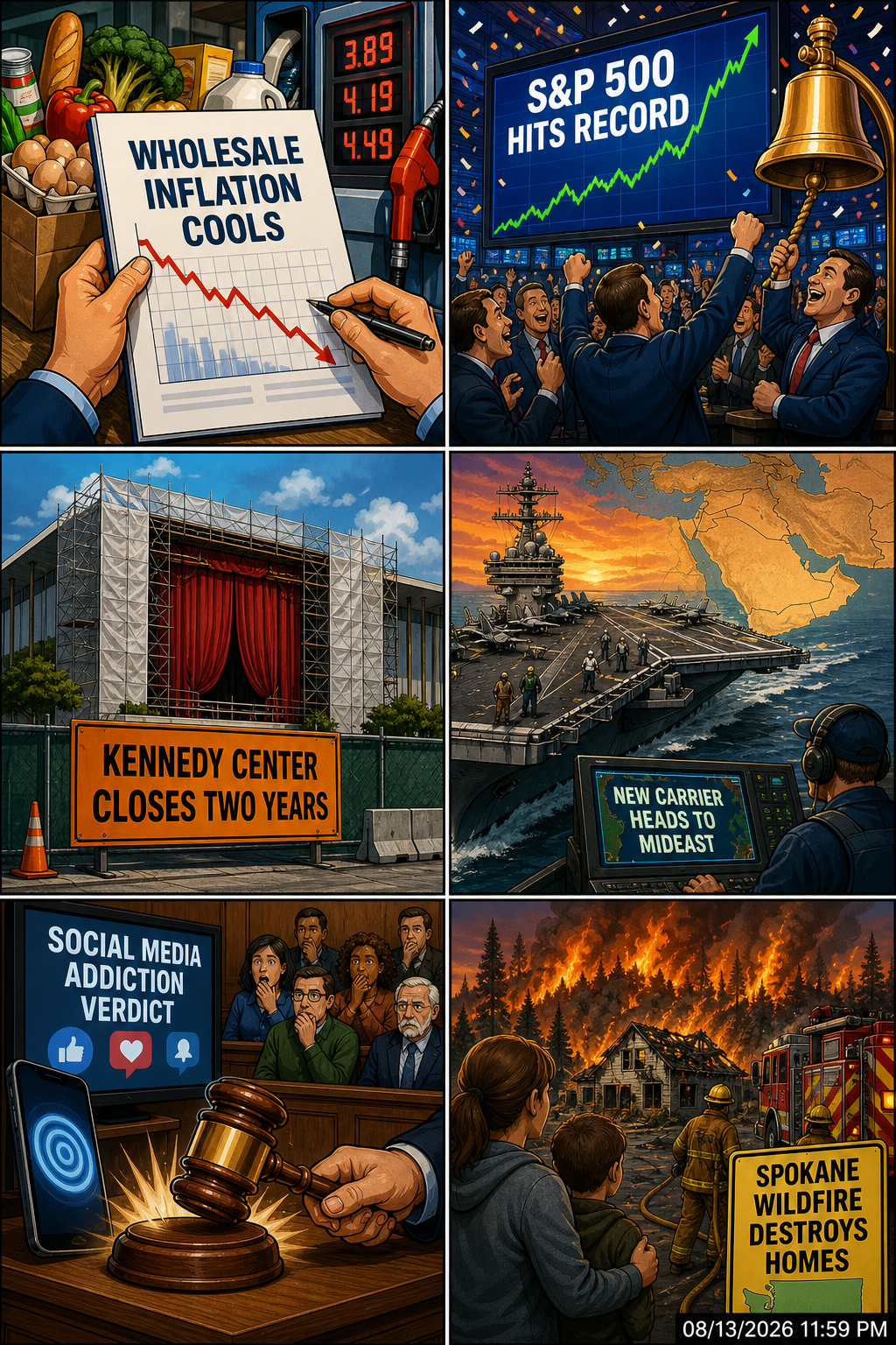 Daily News Collage 8 13 26