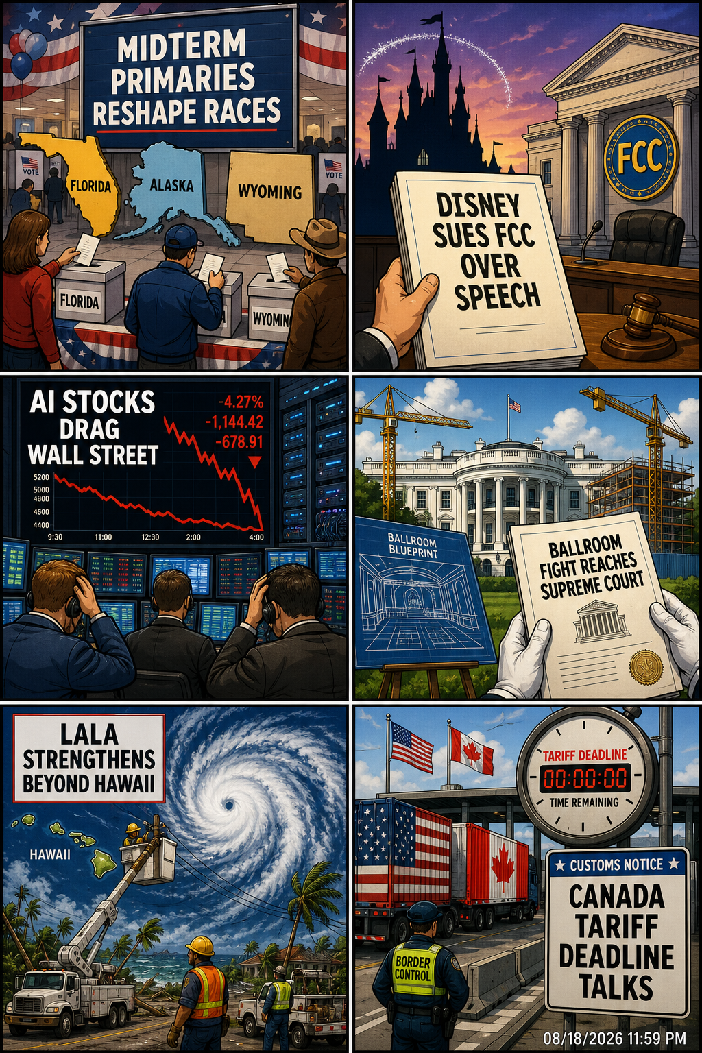 Daily News Collage 8 18 26