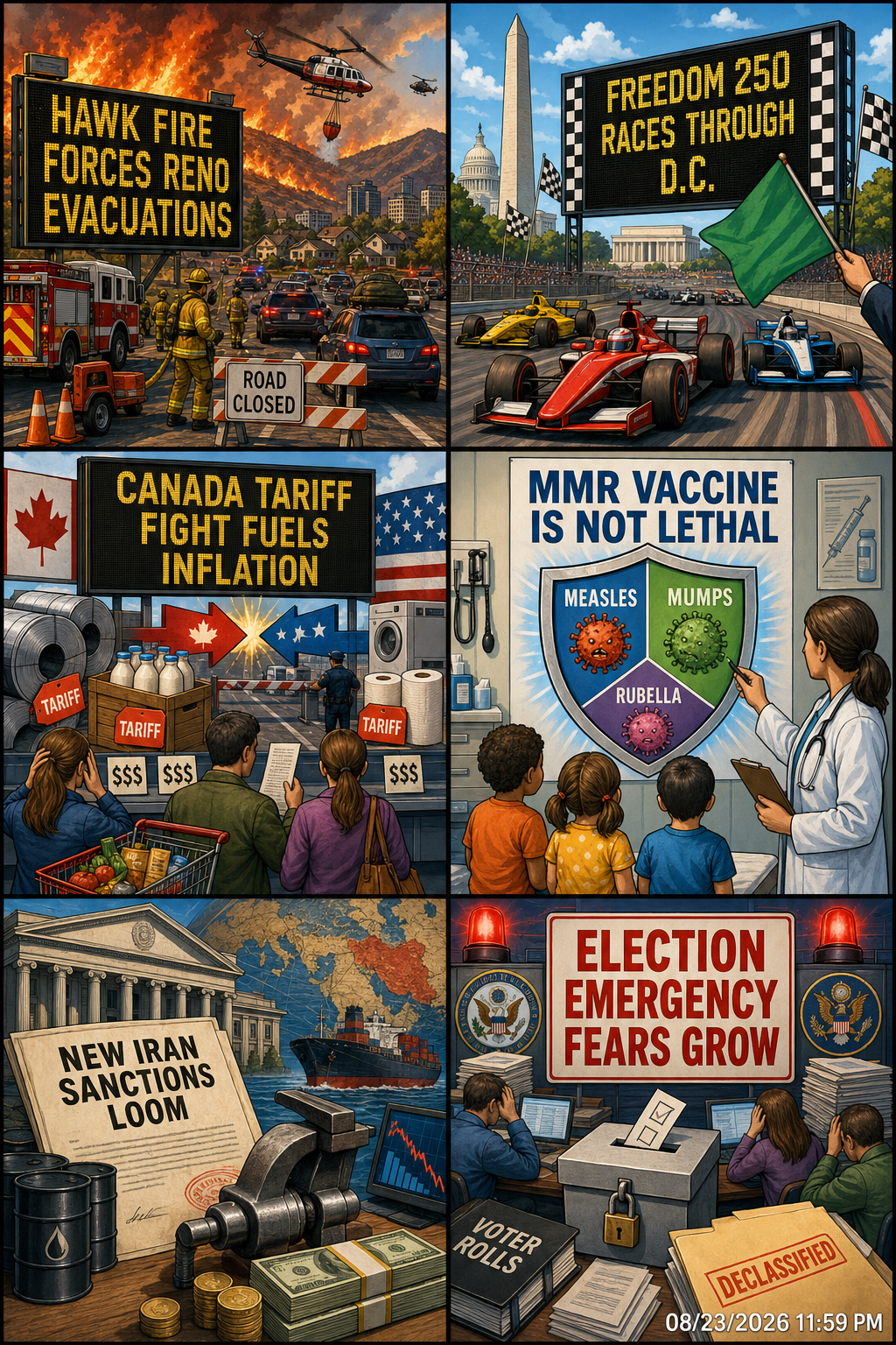 Daily News Collage 8 23 26