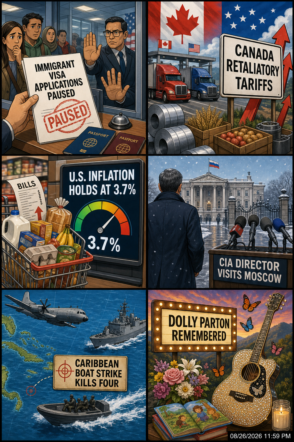 Daily News Collage 8 26 26