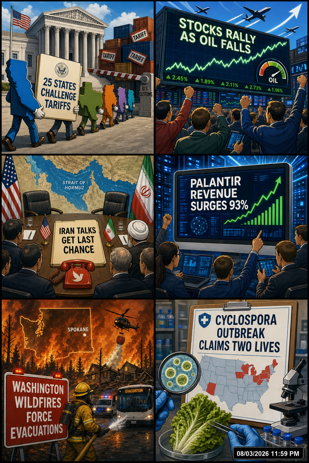 Daily News Collage 8 3 26