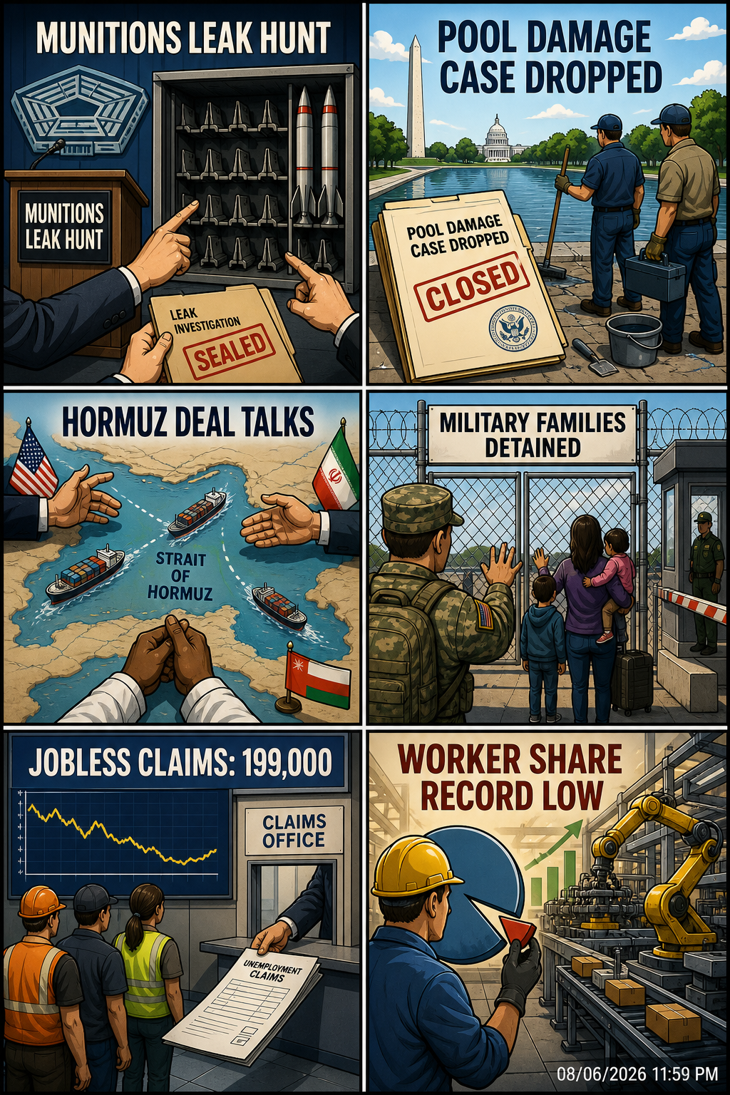 Daily News Collage 8 6 26
