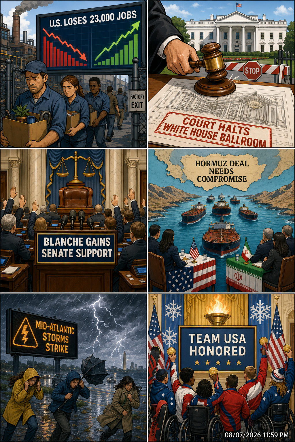 Daily News Collage 8 7 26