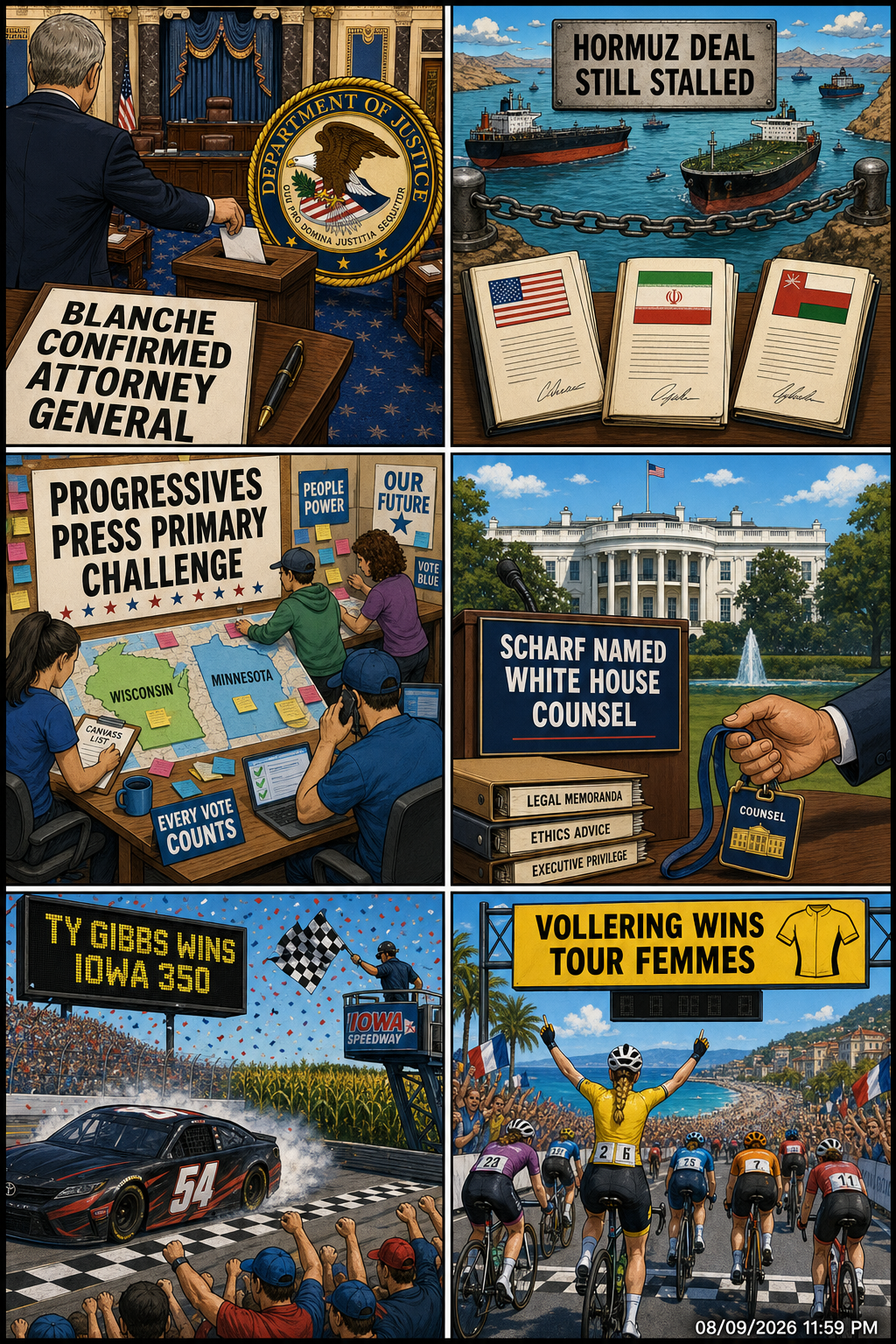 Daily News Collage 8 9 26