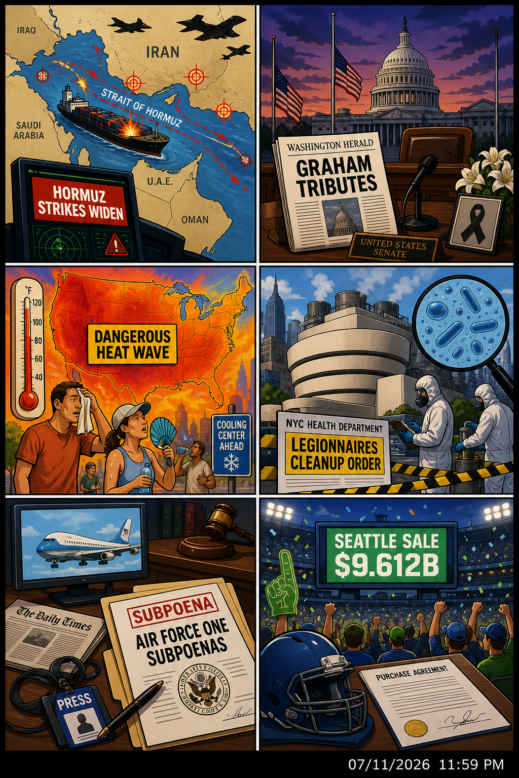 Daily News Collage 7 11 26