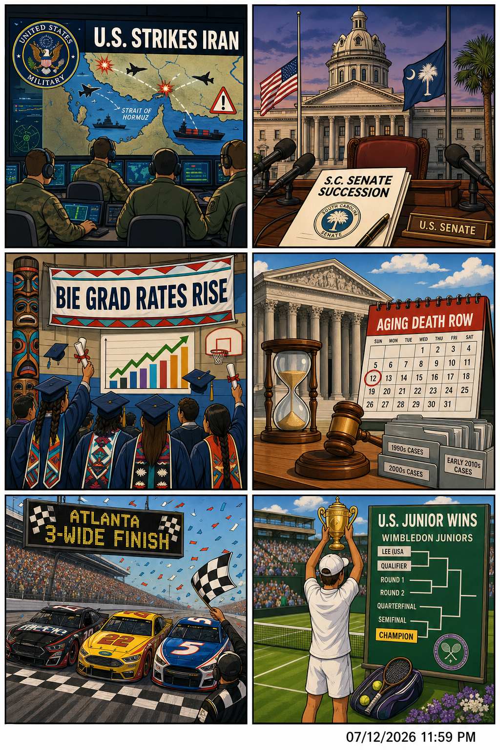 Daily News Collage 7 12 26