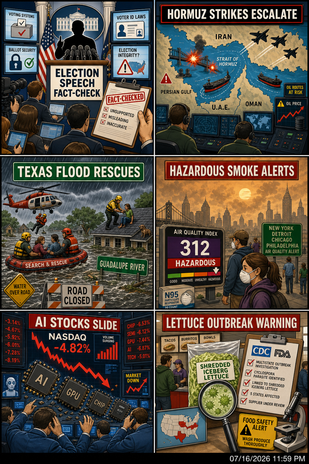 Daily News Collage 7 16 26