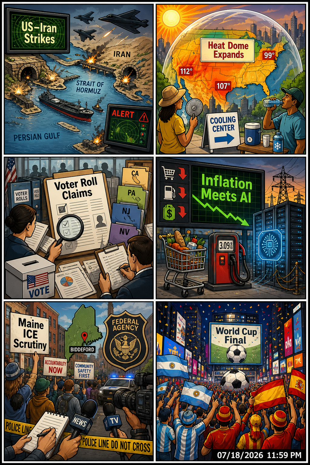 Daily News Collage 7 18 26