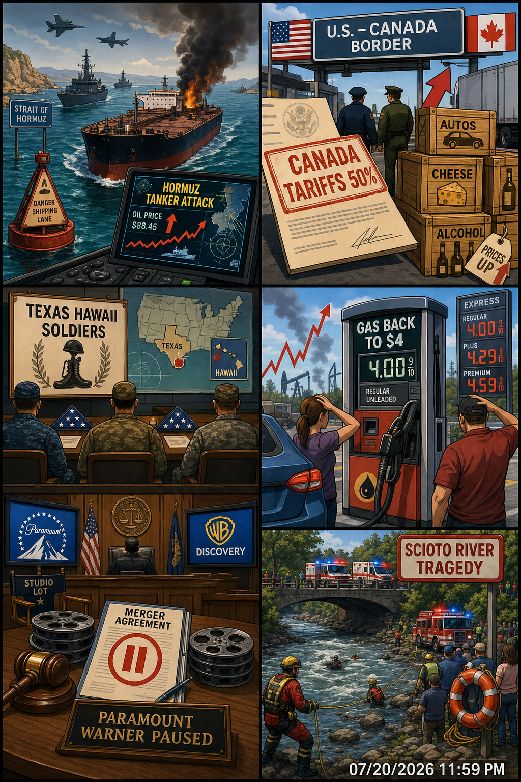Daily News Collage 7 20 26