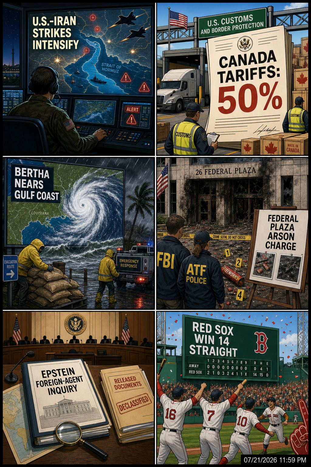 Daily News Collage 7 21 26