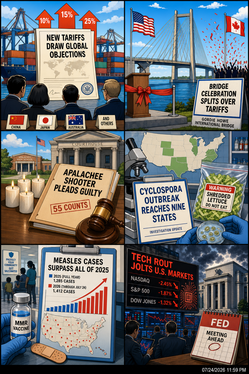 Daily News Collage 7 24 26