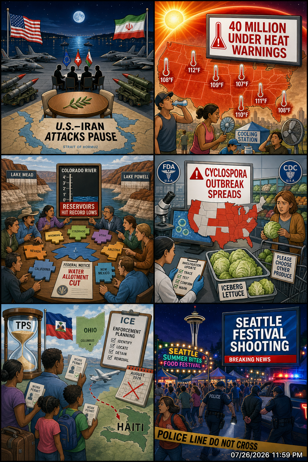 Daily News Collage 7 26 26