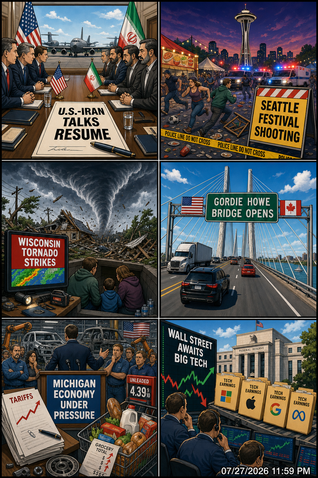 Daily News Collage 7 27 26