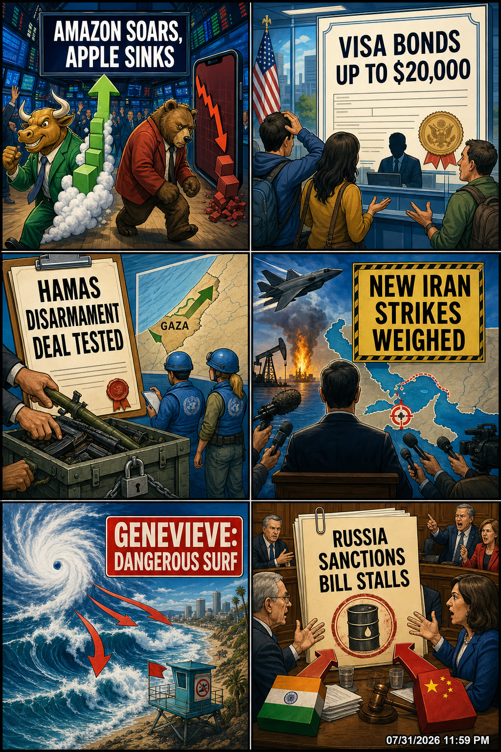 Daily News Collage 7 31 26
