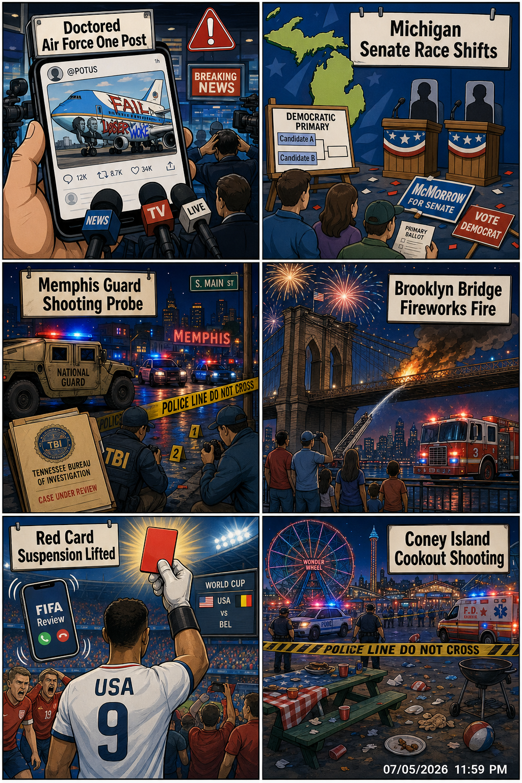 Daily News Collage 7 5 26