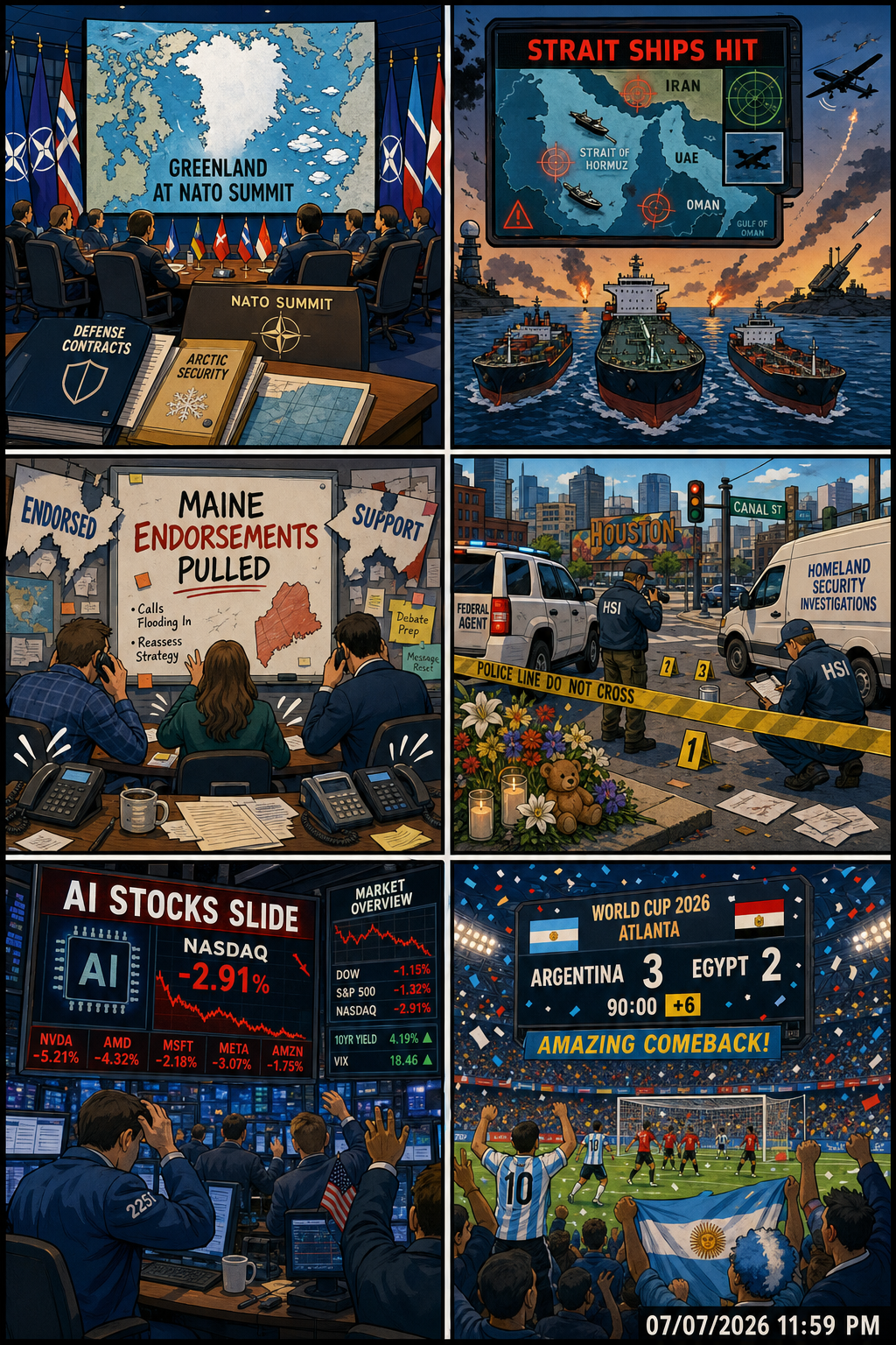 Daily News Collage 7 7 26