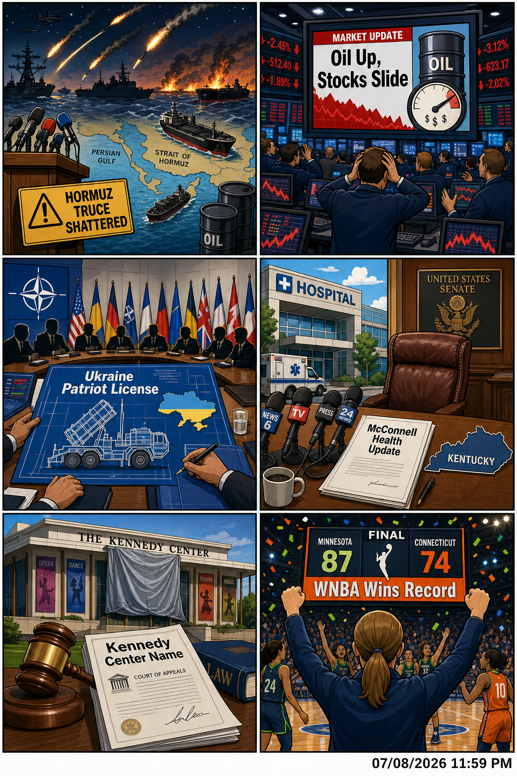 Daily News Collage 7 8 26