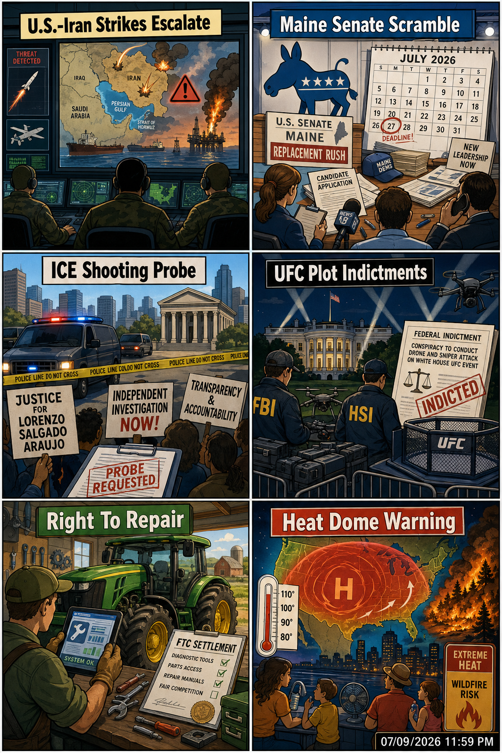 Daily News Collage 7 9 26