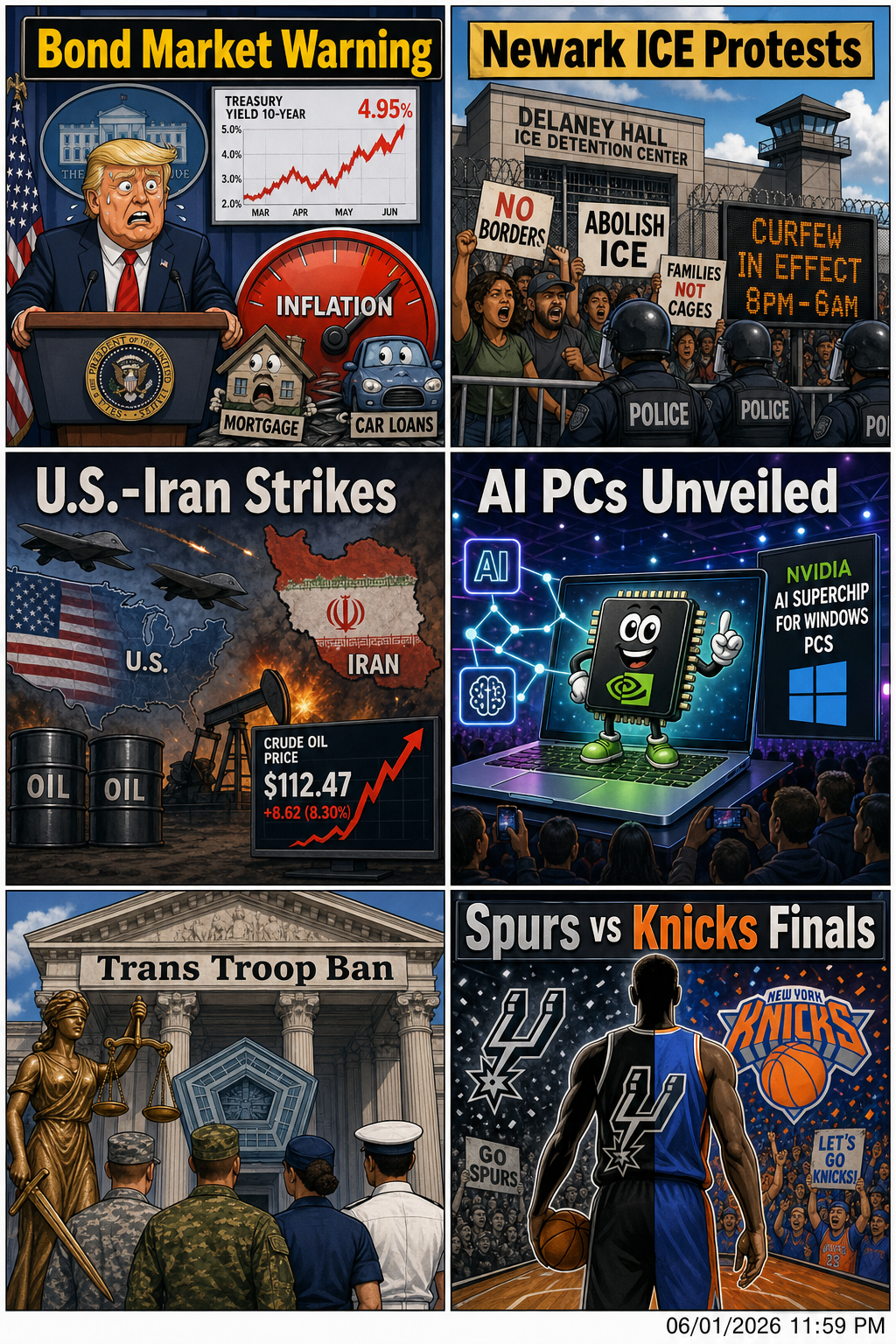 Daily News Collage 6 1 26