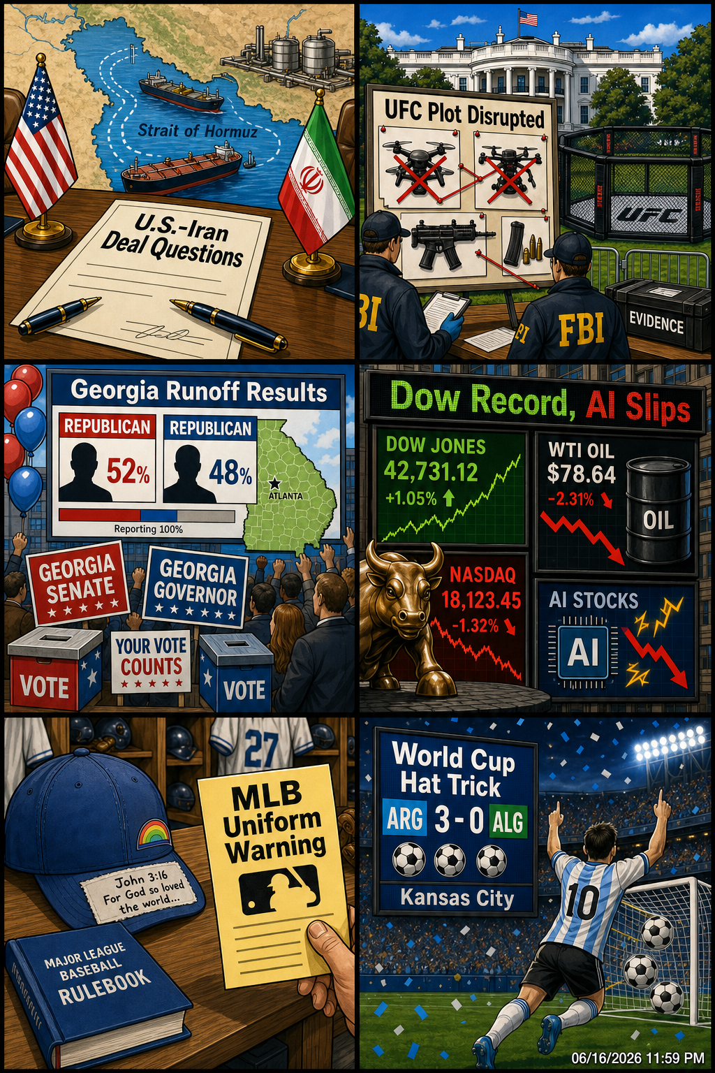 Daily News Collage 6 16 26