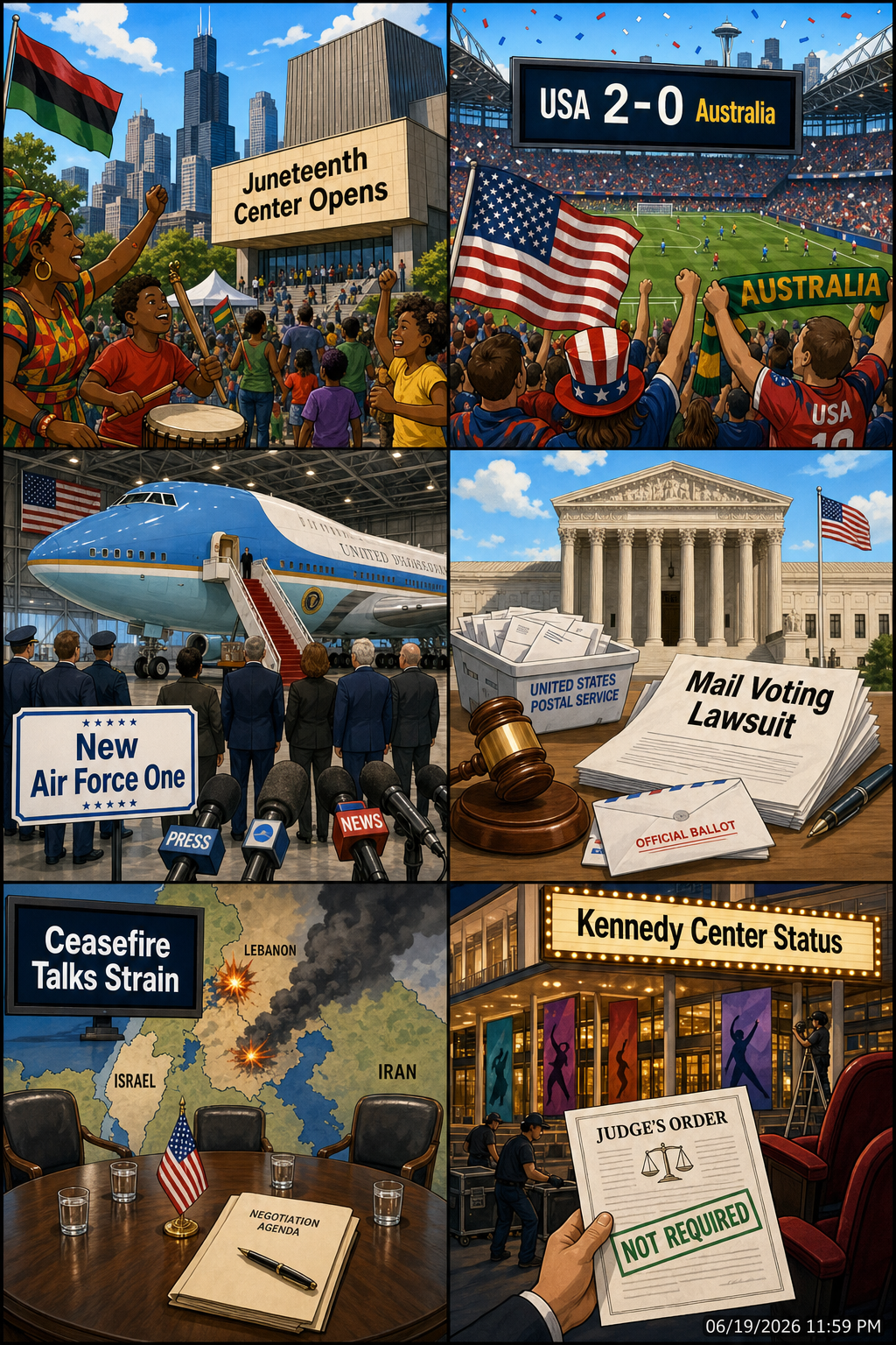Daily News Collage 6 19 26