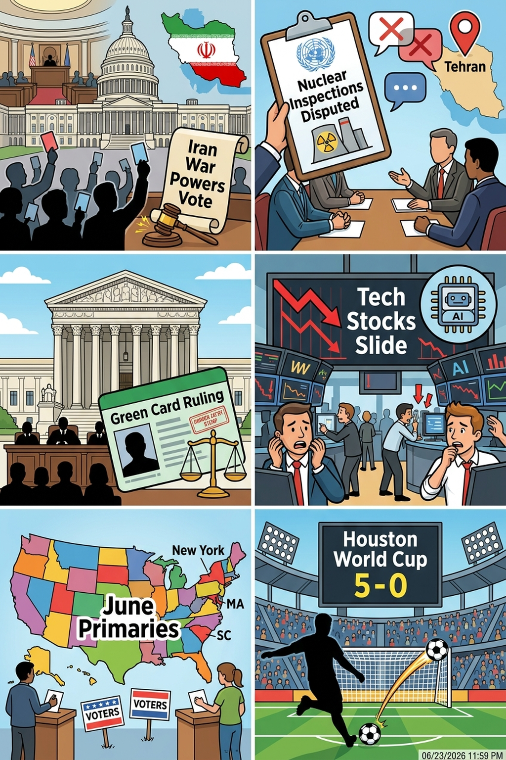 Daily News Collage 6 23 26