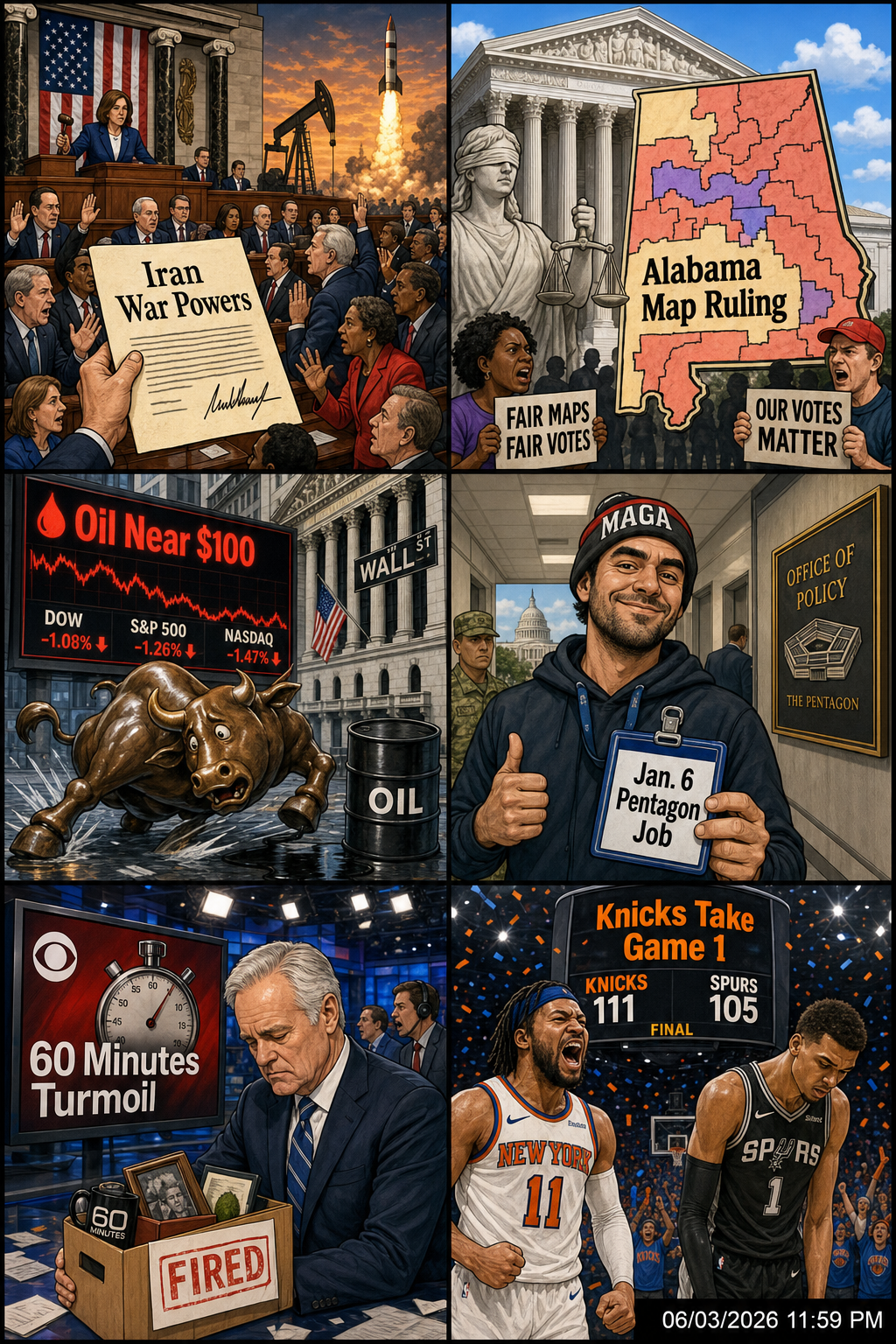 Daily News Collage 6 3 26