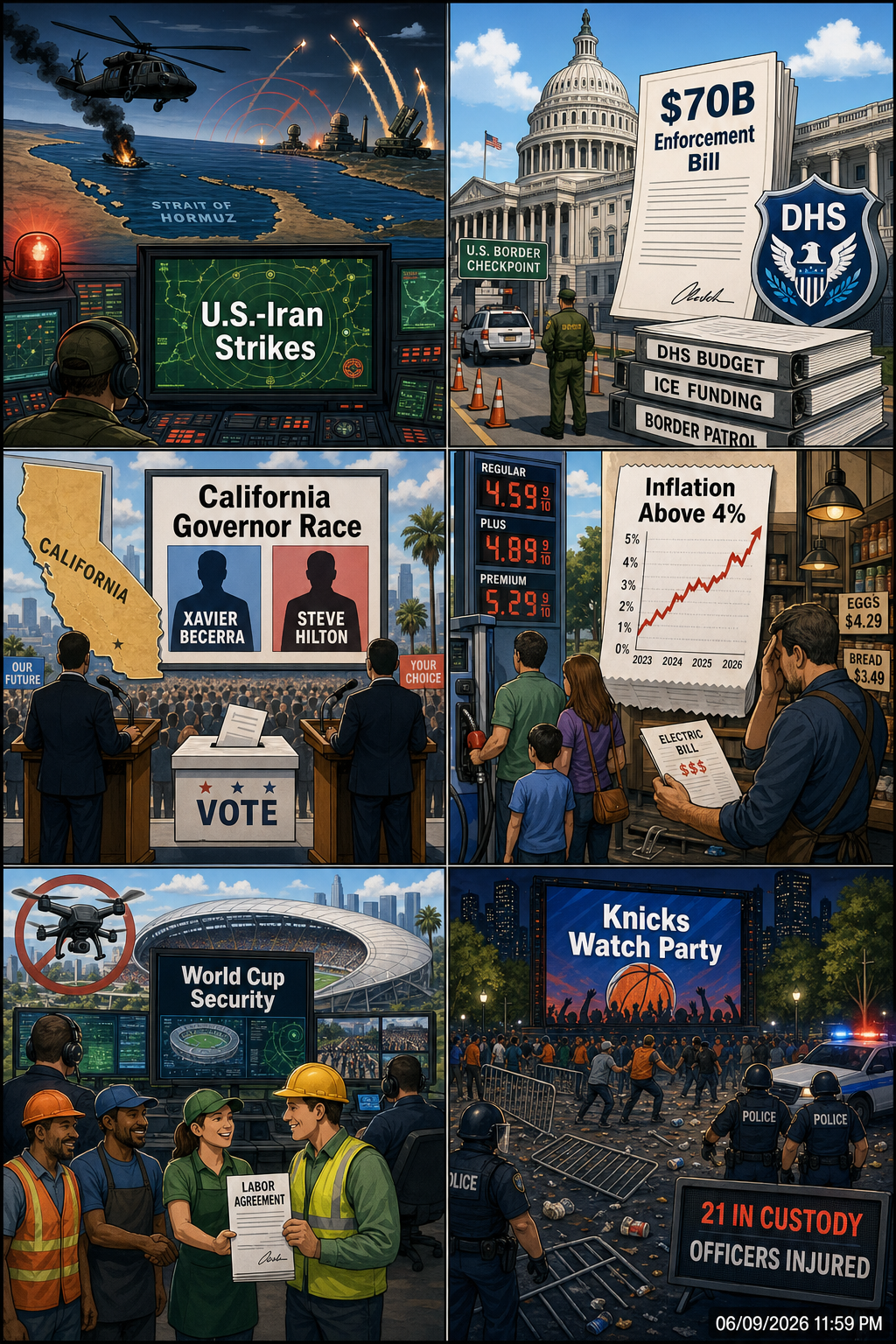 Daily News Collage 6 9 26