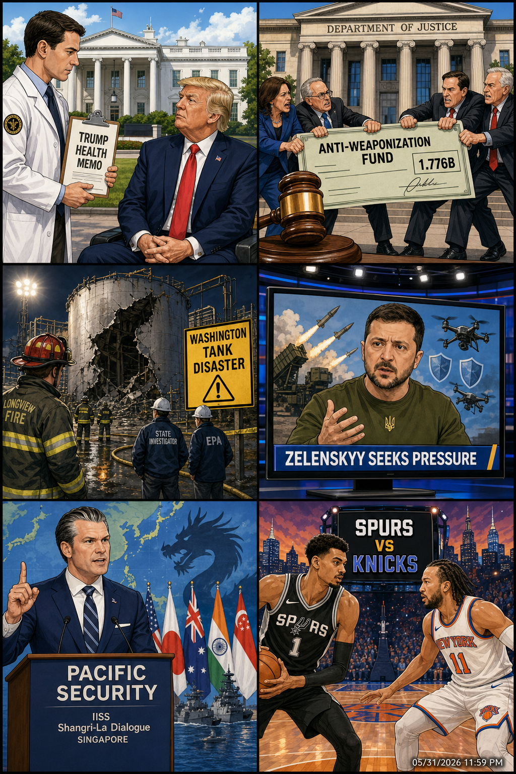 Daily News Collage 5 31 26