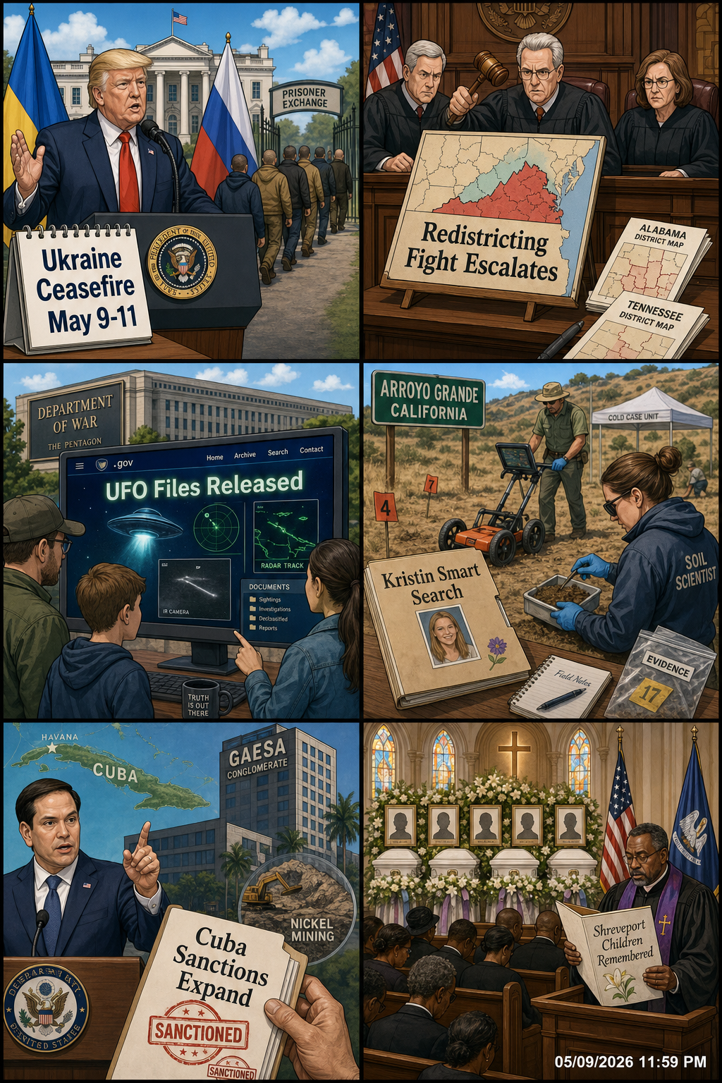 Daily News Collage 5 9 26