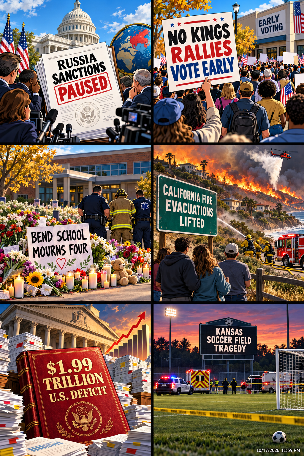 Daily News Collage 10 17 26
